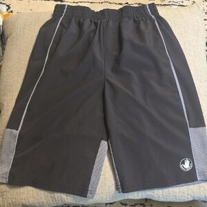 Body Glove Men's Gray Athletic Shorts